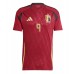 Camisa de time de futebol Bélgica Leandro Trossard #9 Replicas 1º Equipamento Europeu 2024 Manga Curta